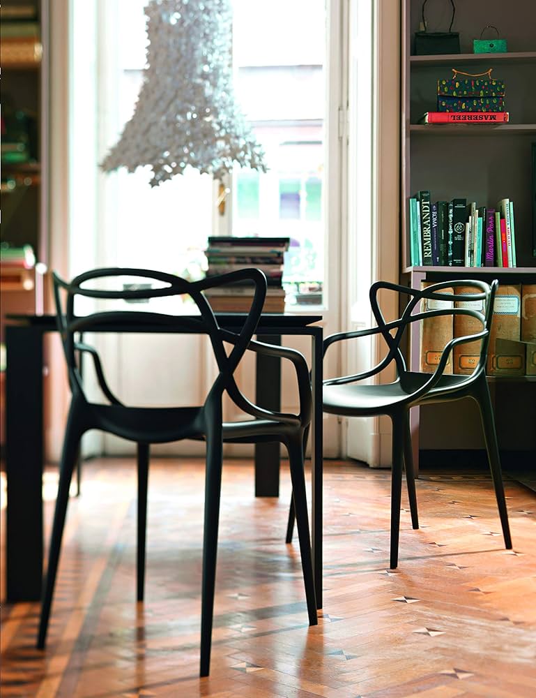 イス Kartell マスターズ ﾌﾞﾗｯｸ