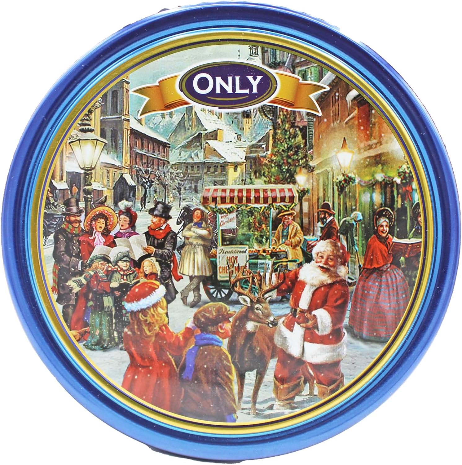 Only Butter Cookies Christmas Village Tin 454g Amazon.co.uk Grocery