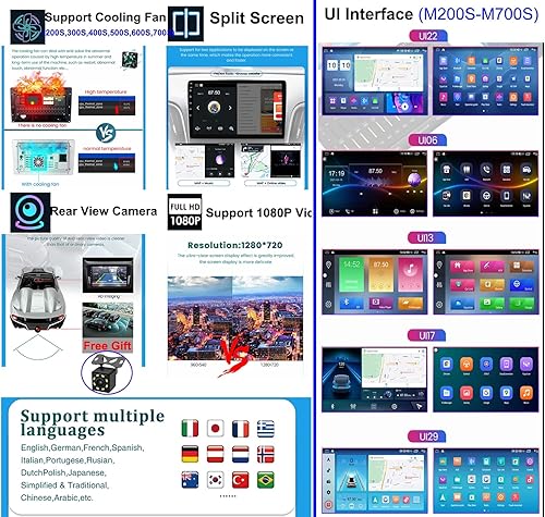 Miniatura 6 de Android 11 - Reproductor multimedia de radio de coche para Toyota Fortuner 2 2015-2020 pantalla de 9 pulgadas, soporte estéreo para automóvil,