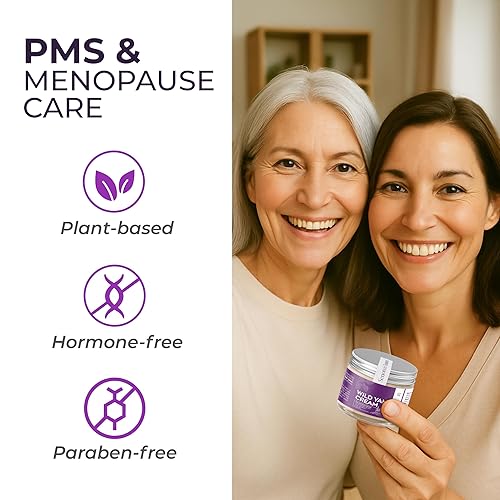 Miniatura 2 de Crema de ñame silvestre de lavanda para el equilibrio hormonal, el síndrome premenstrual y el alivio de la menopausia, sofocos y apoyo al sudor