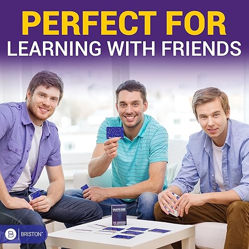 Miniatura 8 de Briston 88 tarjetas flash de astronomía de constelación estudio integral STEM - Diagramas celestiales y de estrellas - Exploración del universo para