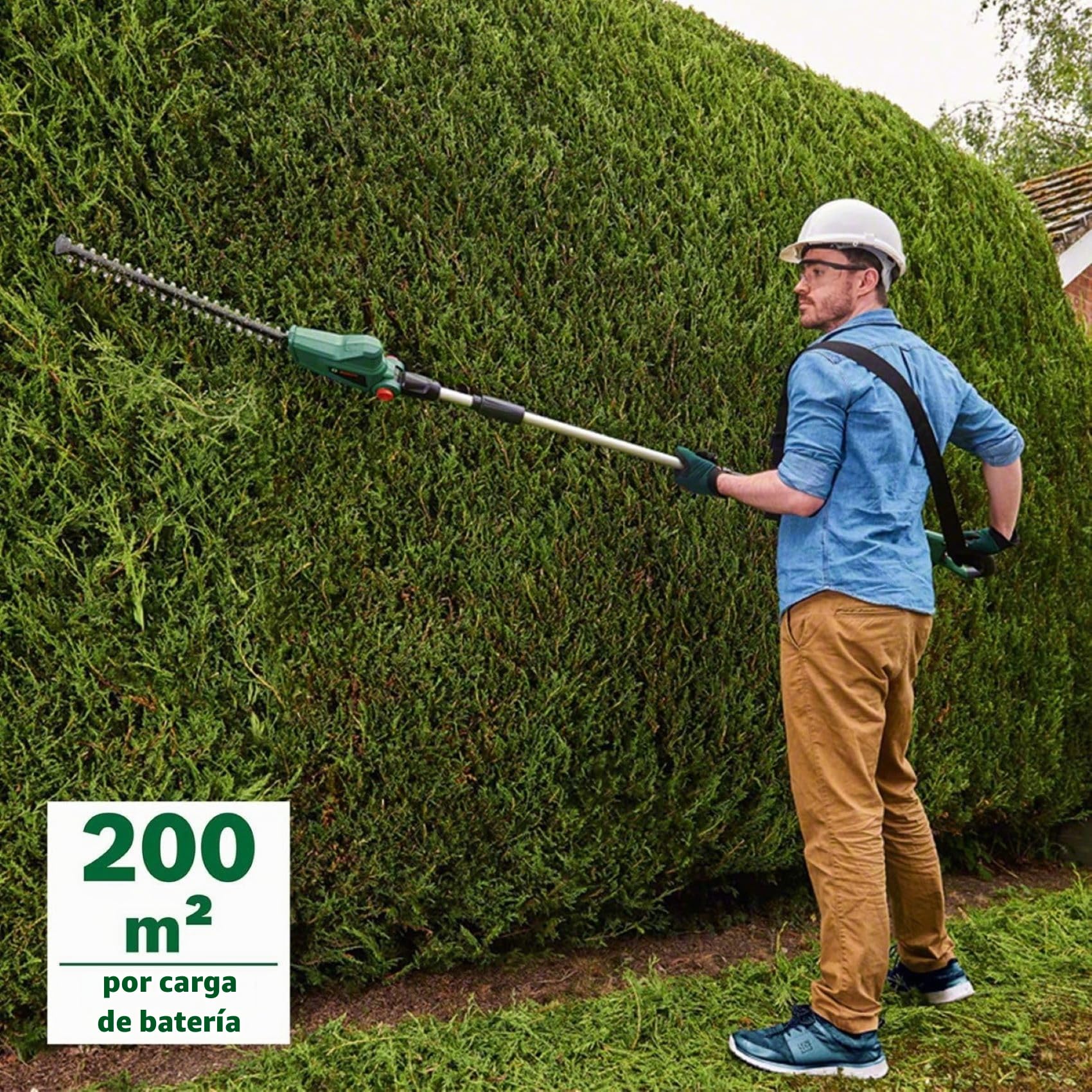 Bosch Tijeras cortasetos telescópicas a batería UniversalHedgePole 18 | sin bat./carg., sistema de 18V