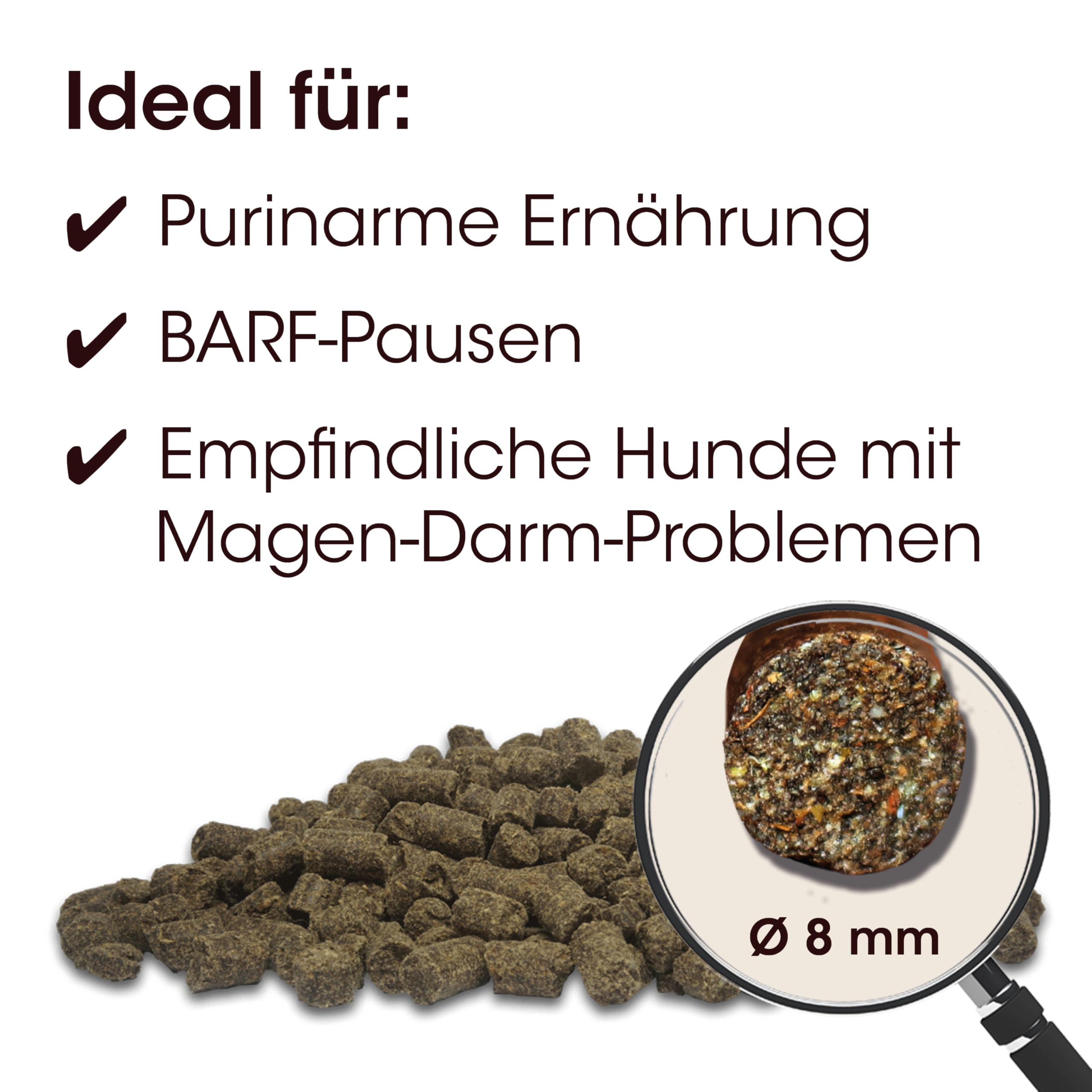 cdVet Fit-Crock Hundefutter trocken Spezial Rind Mini 10 kg, purinarm & getreidefrei