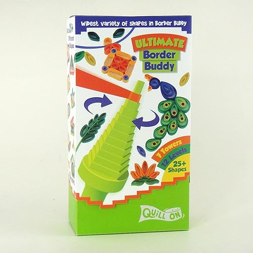 Miniatura 4 de Herramienta para hacer filigranas de papel, la mejor herramienta para moldear con 7 torres de formas para hacer diseños en filigrana