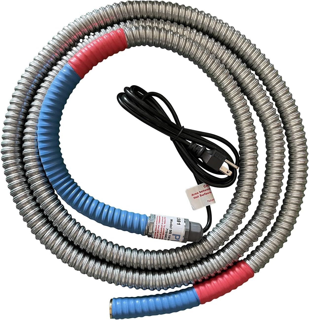 PVC Pipe Heater Bender Tool - 9B Bends Schd. 40-80 PVC Pipe Sizes OD: 1 1/4-6" x 9 ft.