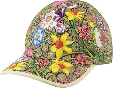 GUCCI グッチ 花柄 キャップ 帽子 1度のみ使用 Amazon.co.jp: [グッチ] 帽子 キャップ 花柄 アウトレット