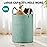 YOUDENOVA Laundry Hamper Basket, Woven 58L Tall Laundry Basket for Blanket Organizer- Nursery Hamper for Bedroom And Bathroom Storage