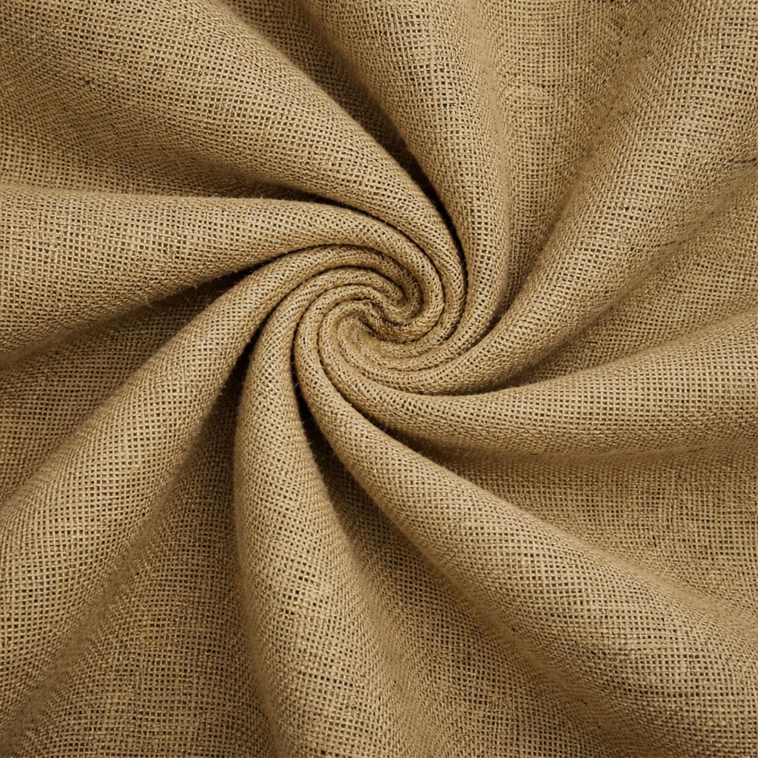Midland Textiles Hessian Jute Burlap 39" (99 cm) Wide, Ideal for Arts & Craft, Bags, Sacks, Cloths, Upholstery Garden, Table Runners, School Boards (2 Meter Pack)