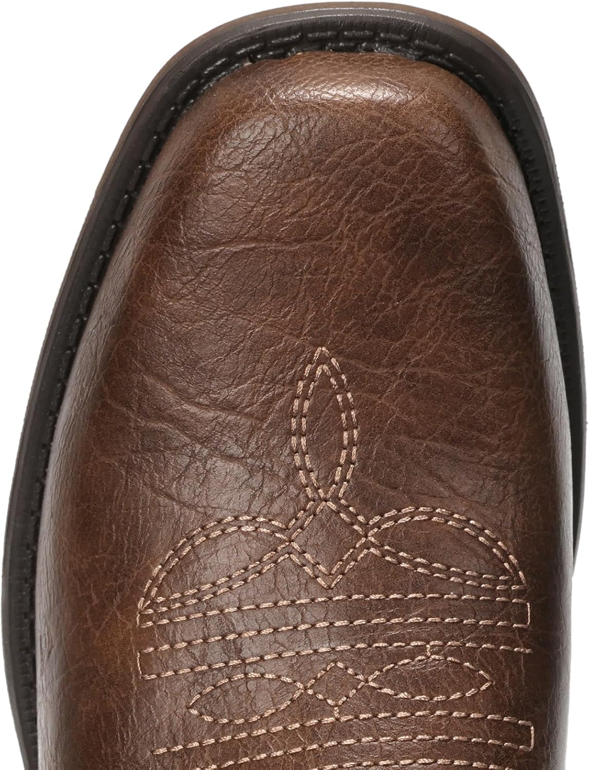 IUV Cowboy Boots For Women Square Toe Cowgirl Boots Mid Calf Western Boots Pull On Fashion Cowboy Boots - Image 8