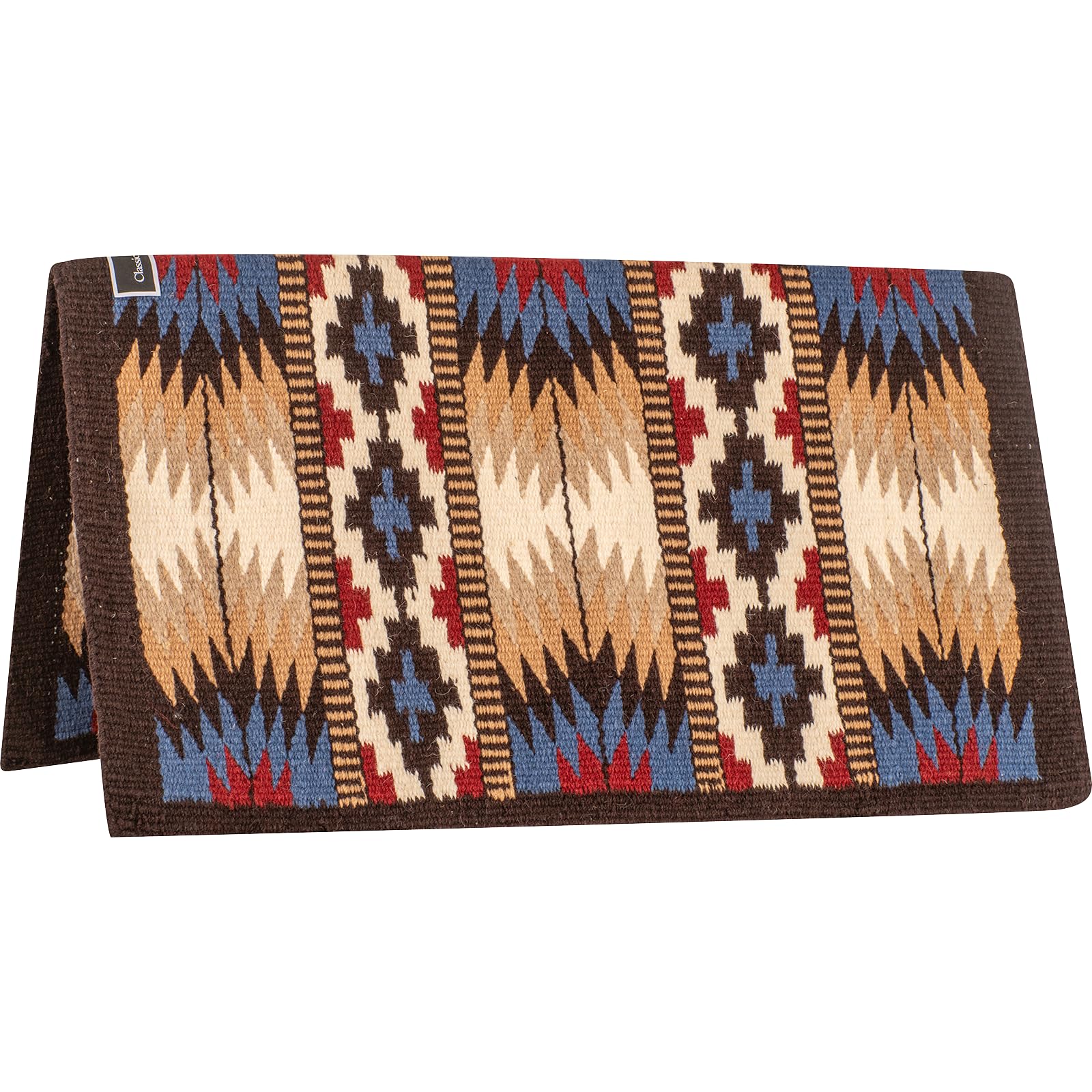 Classic Equine Woven Wool 34x38 Saddle Blanket