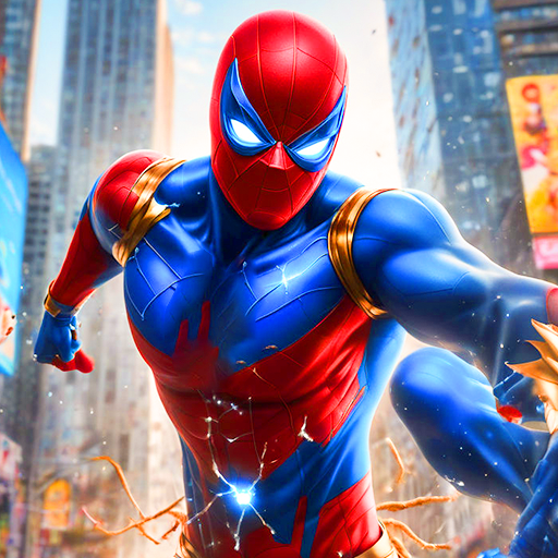 Spider Rescue City Fighter Rope Hero