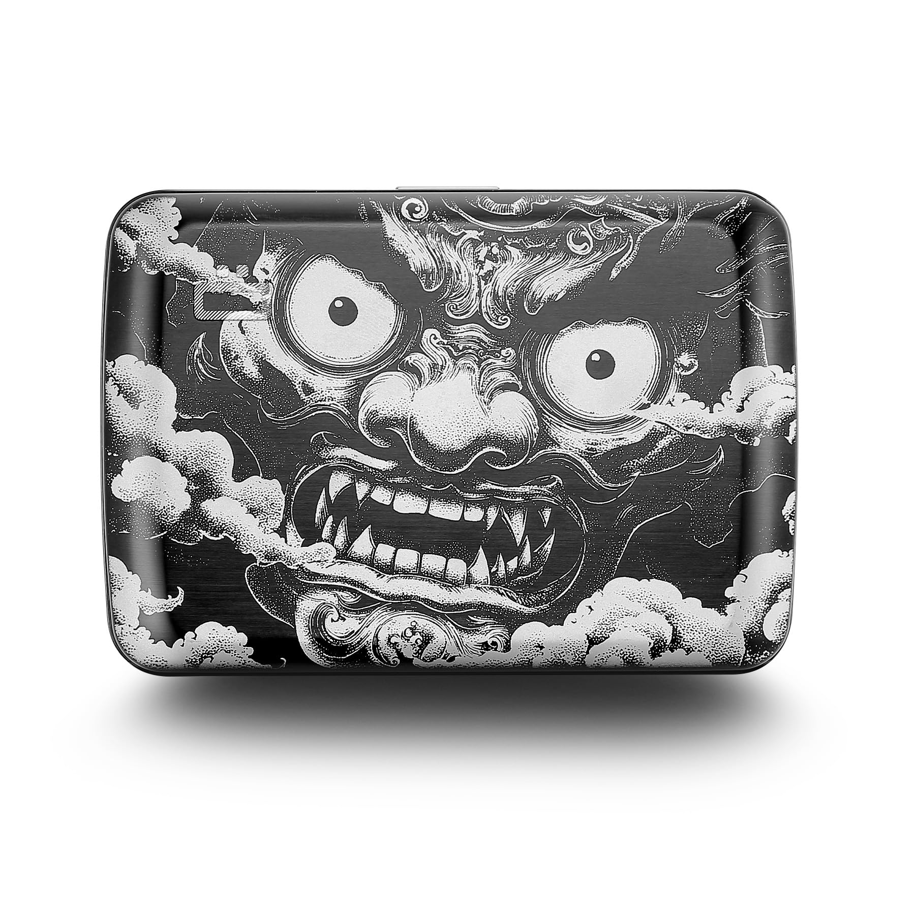 ÖGON -DESIGNS- Aluminum Card Holder Wallet, RFID Protection. Model : OSLO