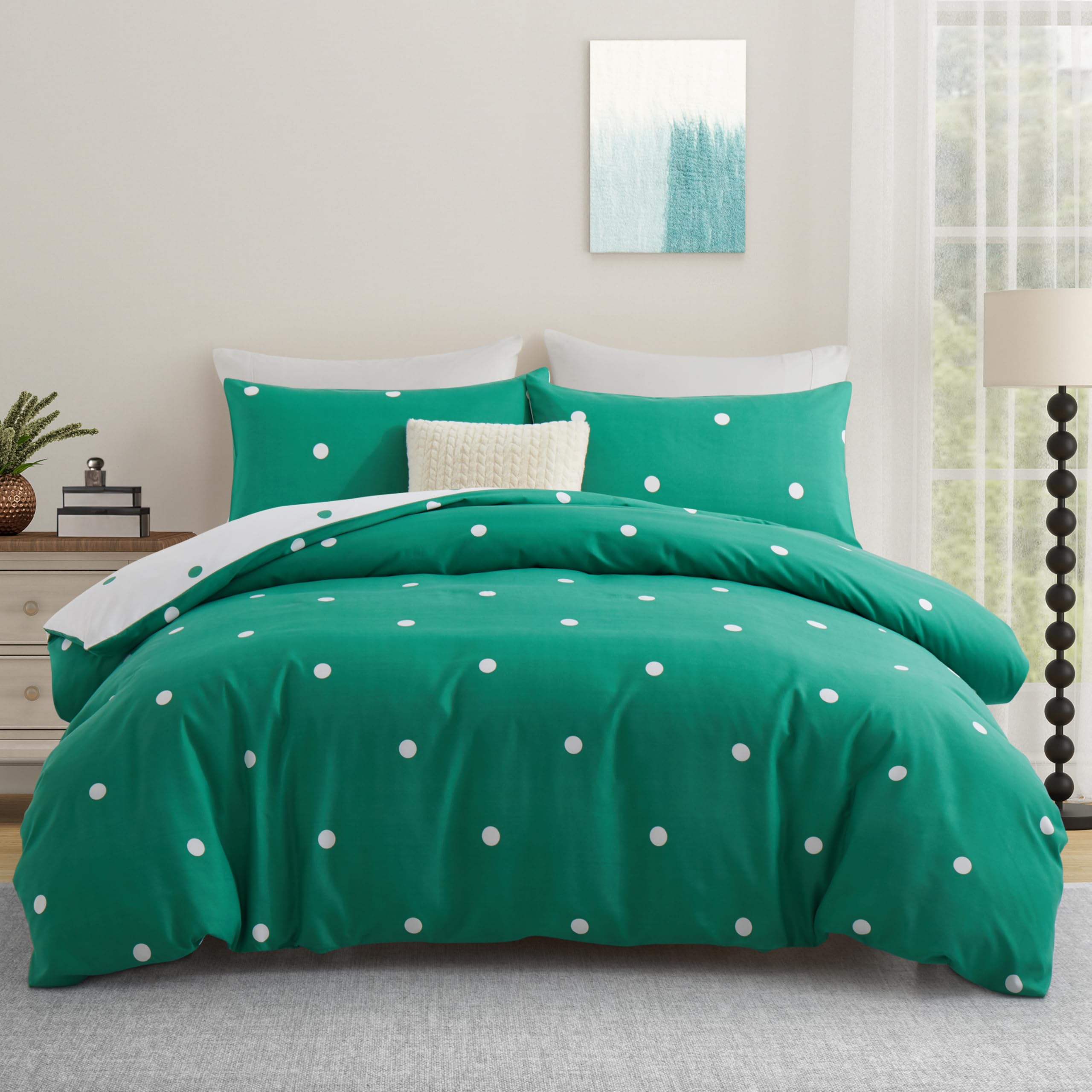 Aspire Homeware King Size Duvet Cover Set Brushed Microfibre Quilt Cover
