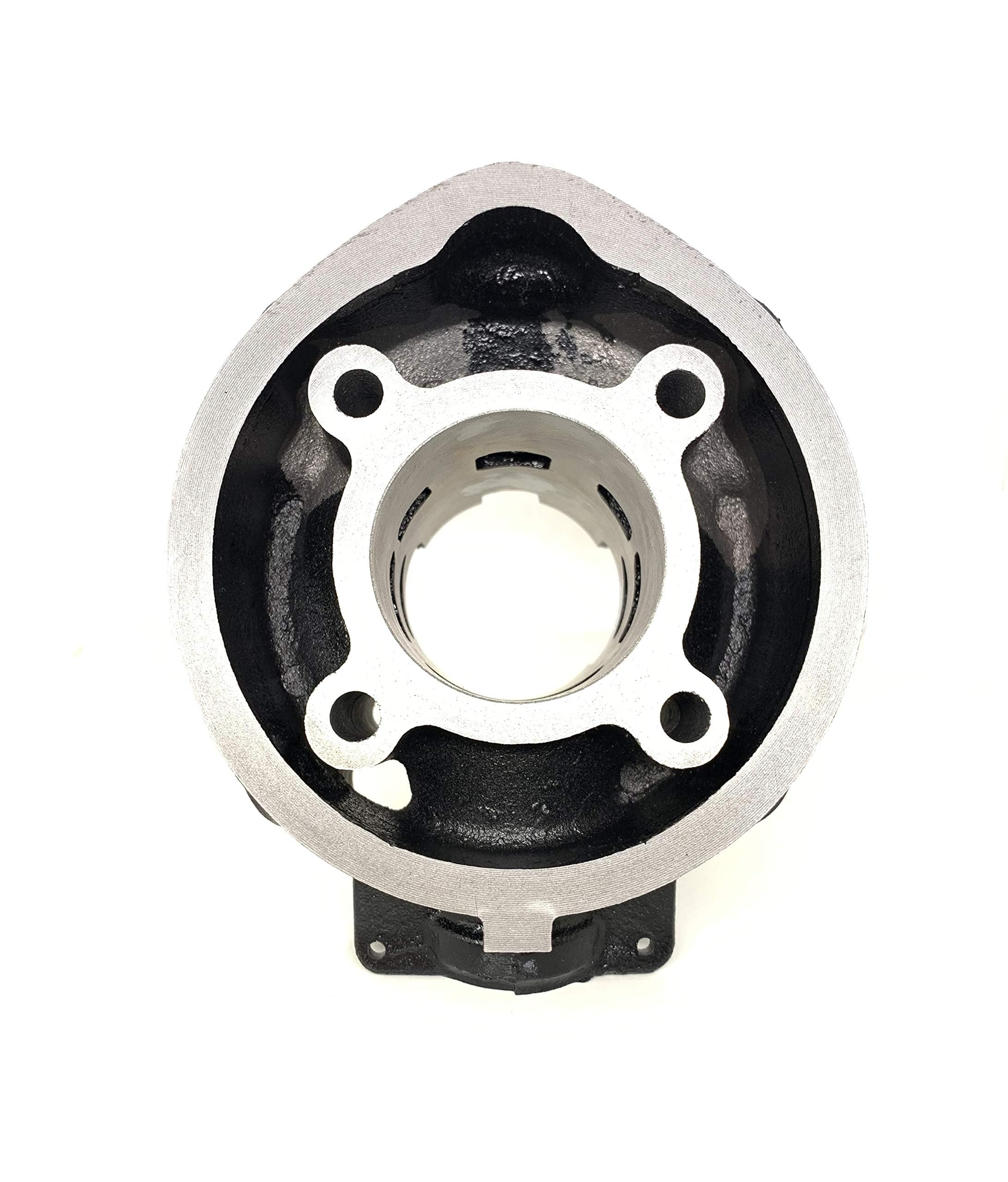 Mota - Kit negro 75 cc de hierro fundido compatible MINARELLI AM6 cilindro de culata superior racing para 50 unidades, 1 segmento mono 49 mm