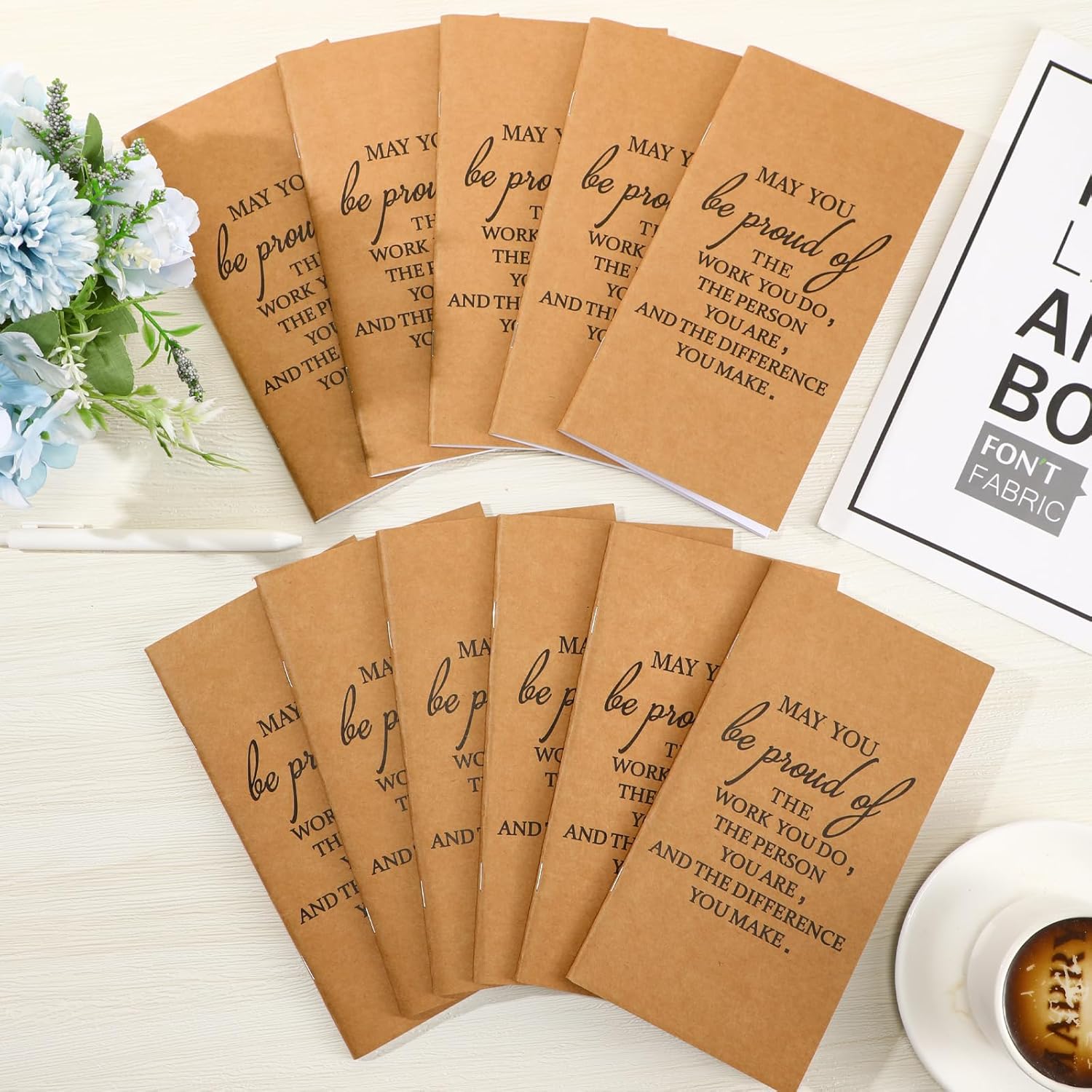 Qilery 30 Pcs Bulk Weekly Planners 2026-2027 Habit Tracker Pocket Notebooks to Do List Weekly Goals Employee Appreciation Gifts Notepads Social Worker Month Coworker Workers Nurse(Proud)
