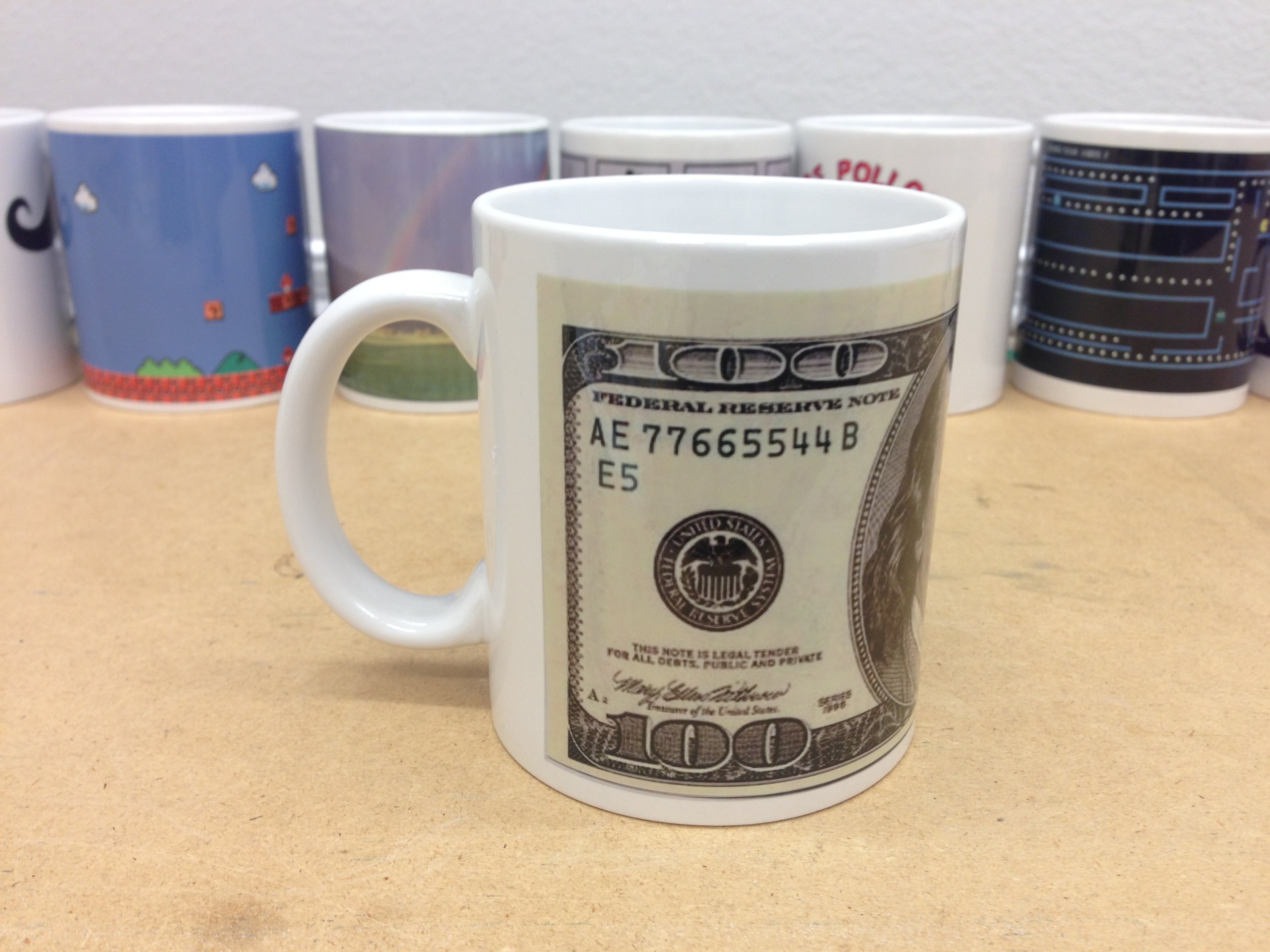 Amazon.com: 100 Dollar Bill Mega Rich Coffee Mug : Home & Kitchen