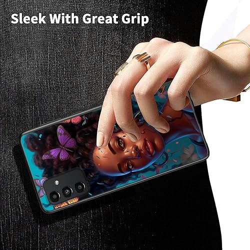 Miniatura 151 de Funda protectora para Samsung Galaxy A13 5G/A04S para Samsung Galaxy A13 5G/A04S, funda de silicona TPU suave con calavera de rosa, diseño elegante