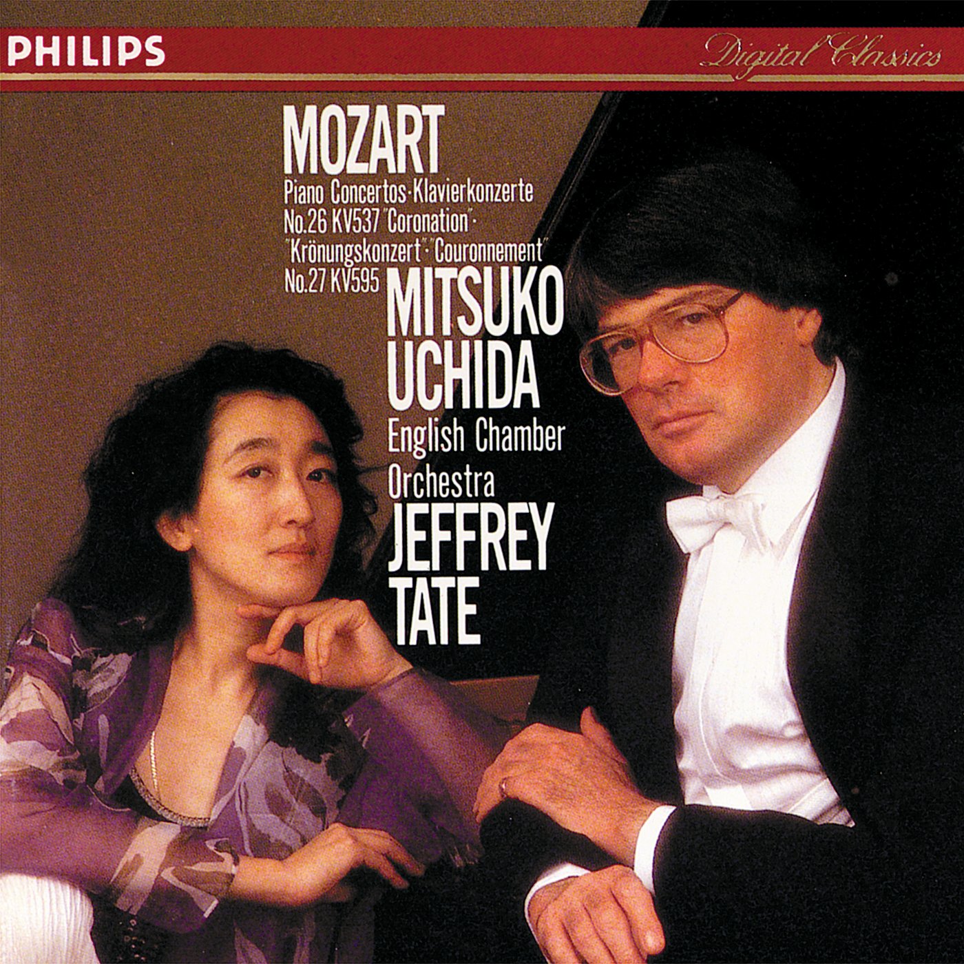 Klavierkonzerte 26+27: Uchida, Tate, Eco, Mozart,Wolfgang Amadeus