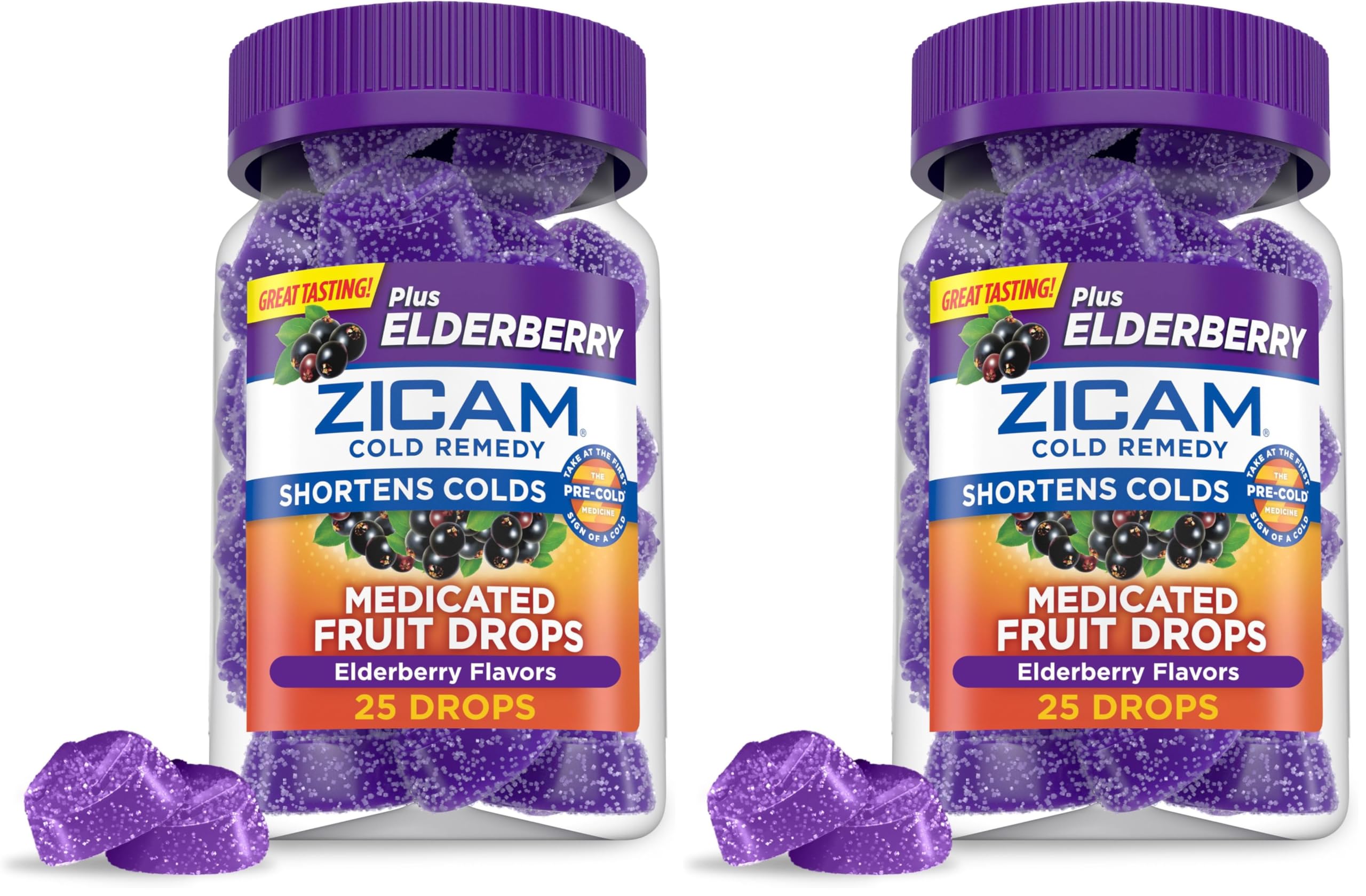 Amazon.com: Zicam Cold Remedy Zinc Medicated Fruit Drops