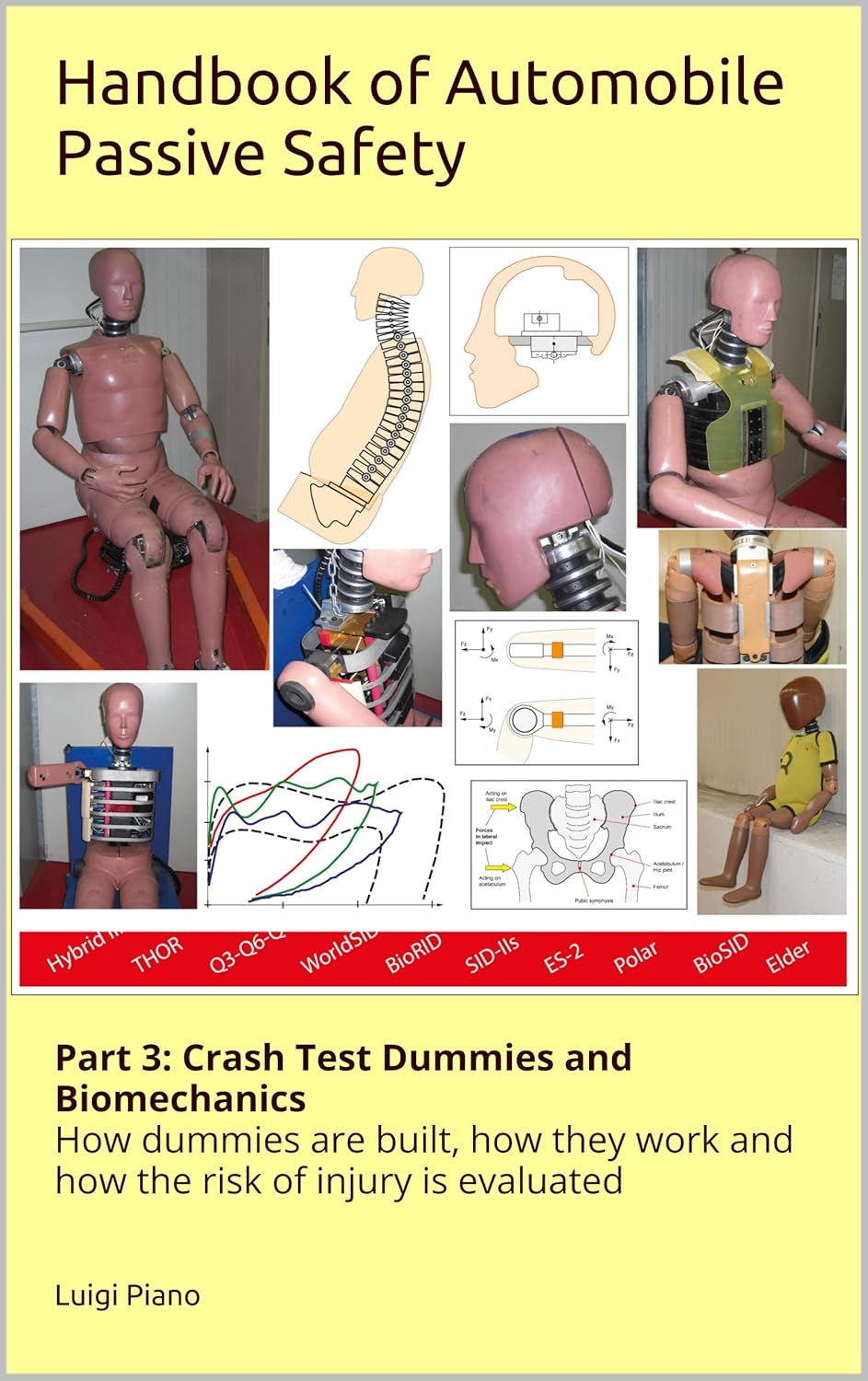 Handbook of Automobile Passive Safety Part 3 Crash Test Dummies and