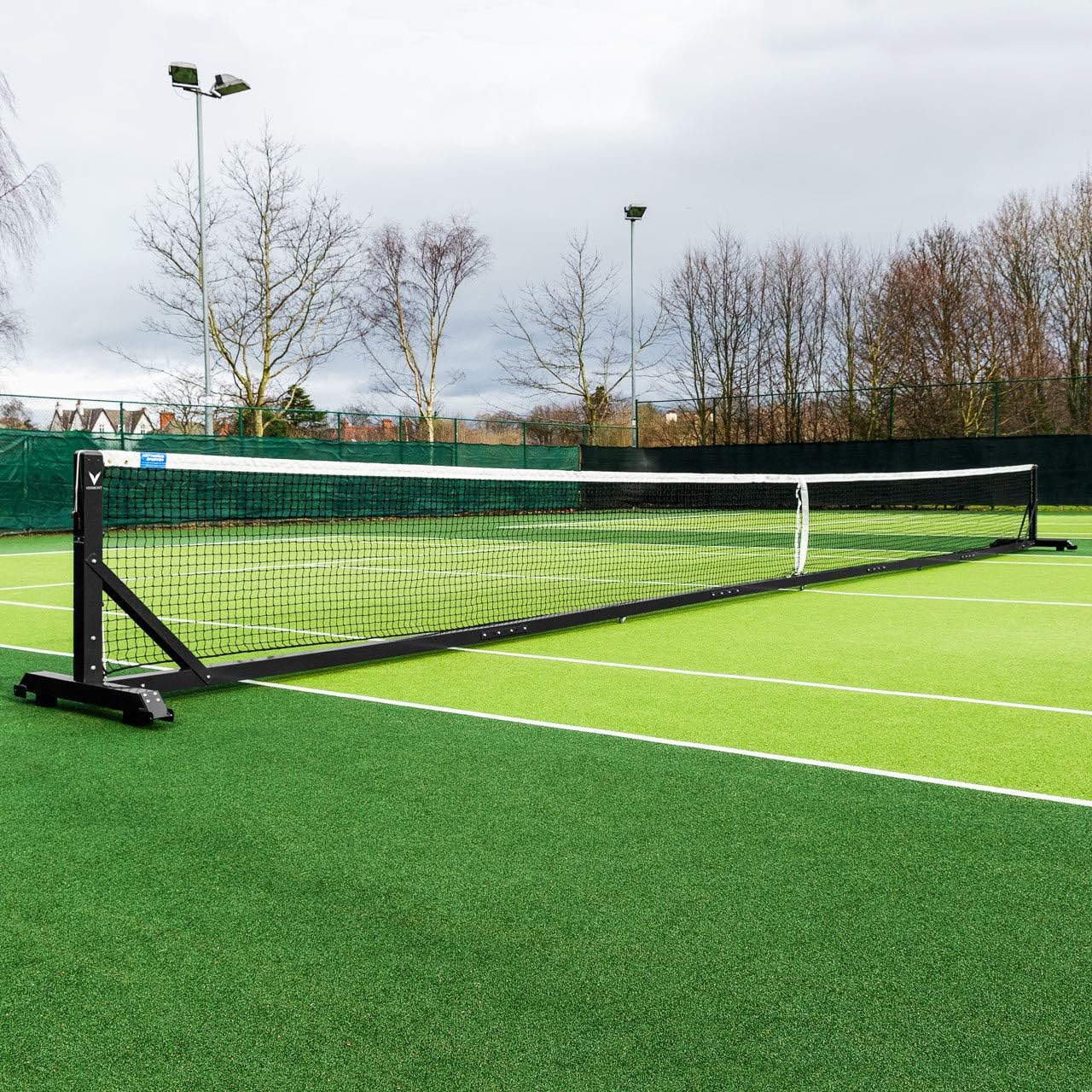 Vermont 360° Freestanding Tennis Posts – Lightweight, Portable & Ultra-Durable | Tennis Clubs, Schools & Tournaments | Green, Black or Blue