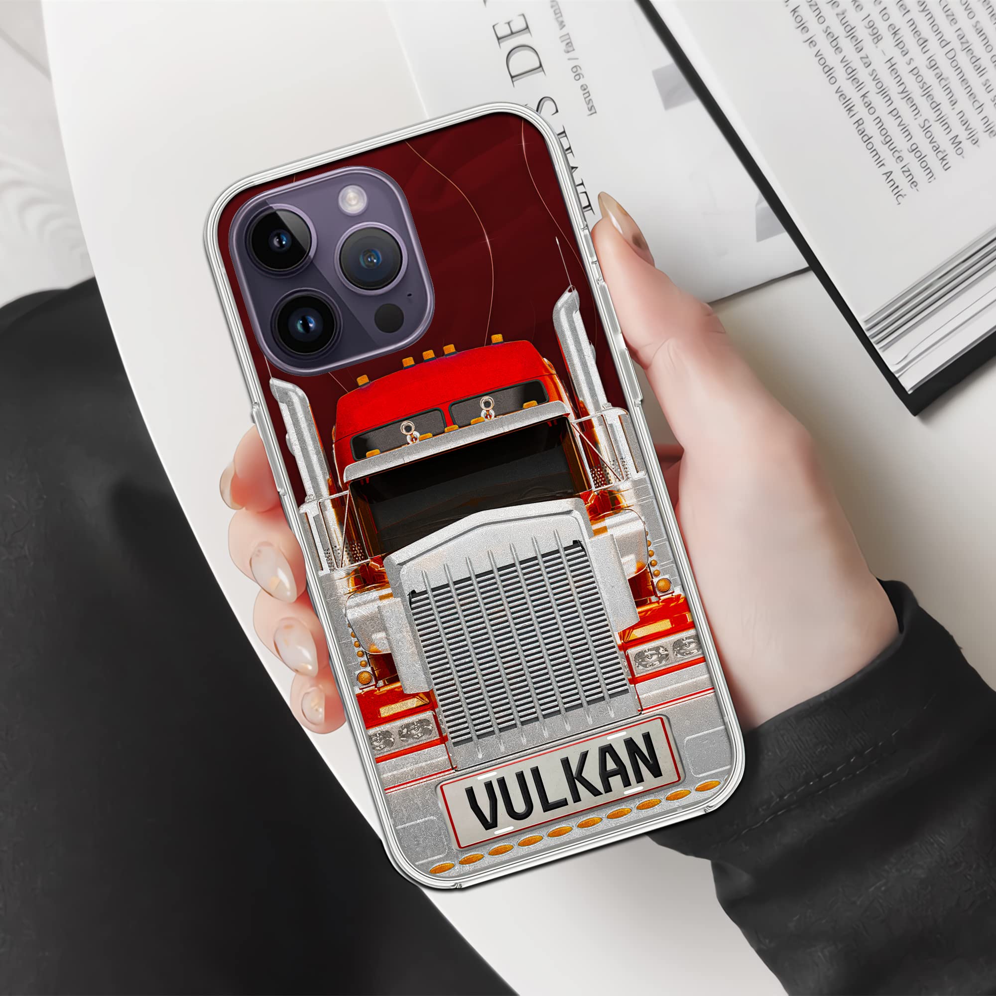 Amazon.com: CASEZILY Personalized Trucking Truck Driver Phone Case