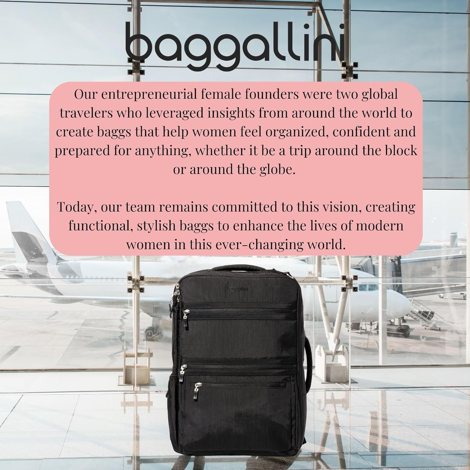 Baggallini Modern Convertible Travel Backpack - Image 8
