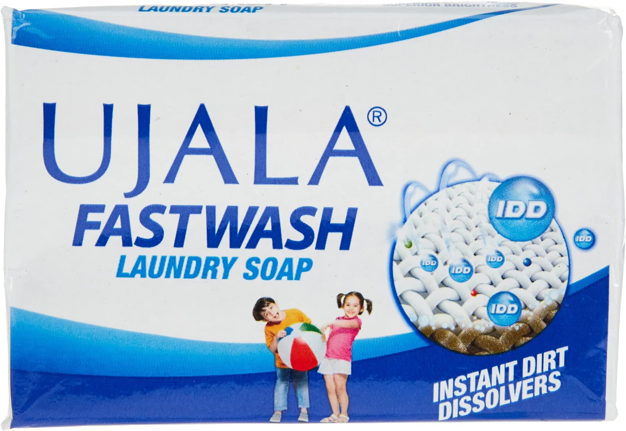 Fast Wash Laundery Detergent Soap Bar - IDD [Instant Dirt Dissolvers] - 150 Grams
