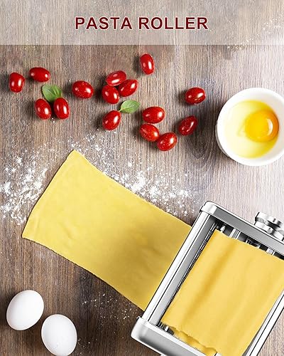 Miniatura 4 de Metal Pasta Maker Attachment for KitchenAid Mixers -Kitchen aid Mixer Accessories Pasta Attachment 3-in-1 Includes Pasta Roller, Spaghetti Cutter,
