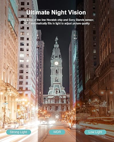 Miniatura 6 de iZEEKER Cámara de tablero 4K frontal y trasera, pantalla táctil IPS de 3 pulgadas para automóviles con tarjeta SD gratuita de 32 GB, Wi-Fi