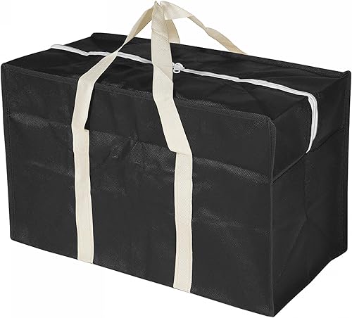 PATIKIL Bolsas de almacenamiento para armario, 19.7 pulgadas de longitud, organizador de mantas, bolsa plegable con asas de transporte para ropa de