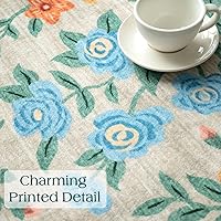 Vista 14 de Vintage Bohemian Entry Rug, 2x3 Small Entryway Rug Boho Kitchen Rugs Non-Slip Washable Indoor Door Mat, Distressed Floral Soft Accent Throw Rugs for