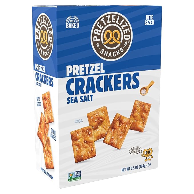 Snacks Pretzel Crackers PRETZELIZED Pack Variedad 4 unidades miniatura 5