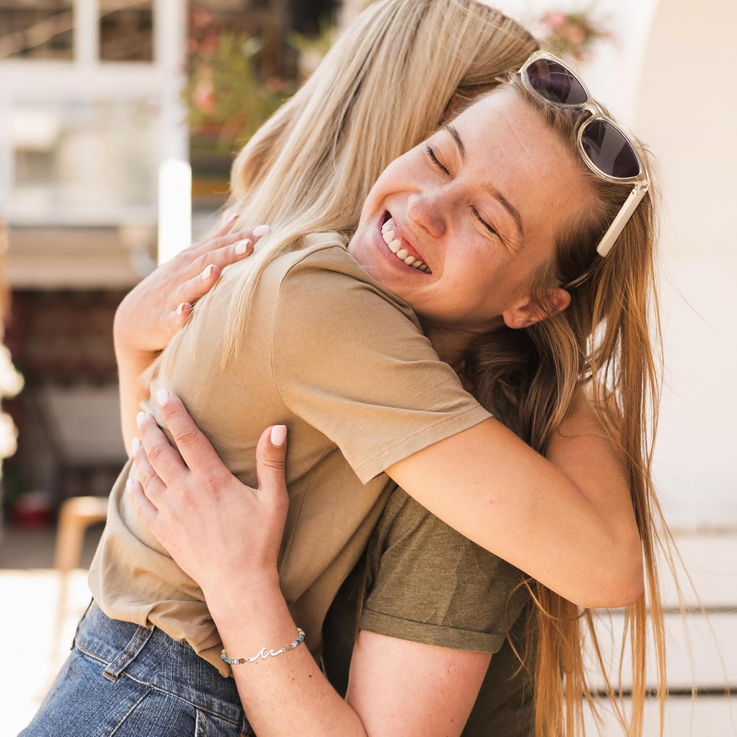 TONY & SANDY Friend Gifts for Women, Unique Valentine's Day Gifts for Her, Sister Gifts from Sister, Wave Bracelet, Christmas Birthday Gifts for Women, Bestie Friendship Bracelets - Image 2