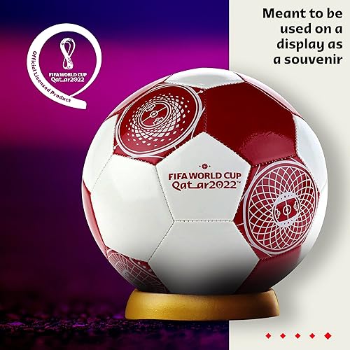 Miniatura 7 de Capelli Sport FIFA World Cup Qatar 2022 Tournament Soccer Ball Souvenir Display, Officially Licensed Futbol for Youth and Adult Soccer Players