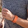 Correa de Nylon para Garmin CIRQA Smart Band Screenless Activity Tracker | Correa de Reemplazo Ajustable con Gancho, Correa Deportiva de Nylon Suave, Transpirable y Ligera para Hombres y Mujeres, S/M, L/XL 5