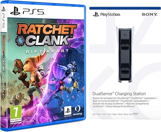 PS5 Ratchet & Clank: RIFT Apart&DualSense™ Charging Station – (Playstation®5)