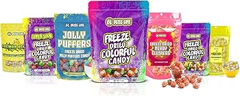 Amazon.com : Bliss Life Freeze Dried Colorful Candy, Sour Crunchy