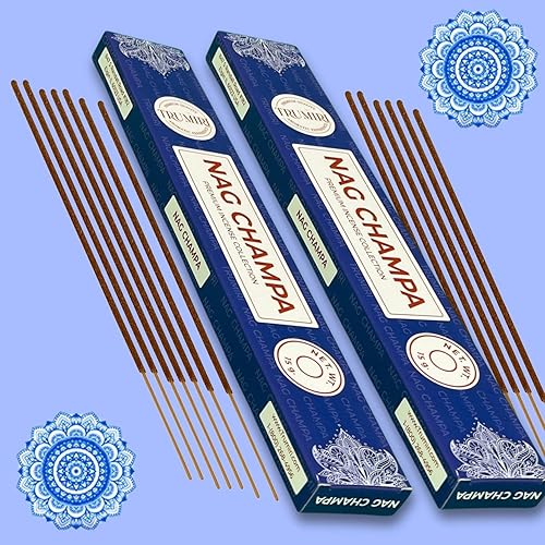 Miniatura 7 de Palitos de incienso Nag Champa  Total de 30 varillas de incienso  Paquete doble de 15 Insense  Inciensos  Inscents  Ingredientes naturales no