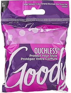 Goody Styling Essentials Shower Cap, 1 Count - Protect Your Hairstyle While Remaining Comfortable - Made with Durable and ...