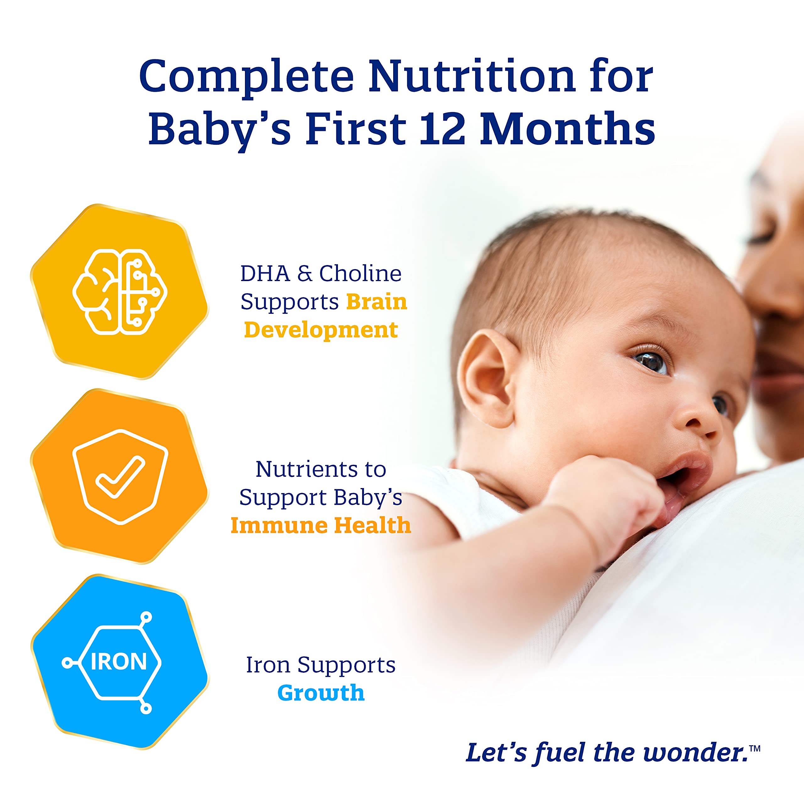 Enfamil Infant Formula, Milkbased Baby Formula with Iron, Omega3 DHA