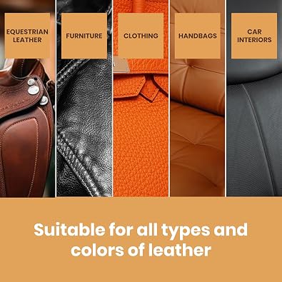 Furniture Clinic Easy Leather Repair Kit, Brown, ELR-MediumBrown