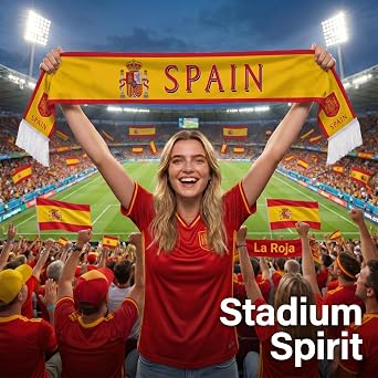 Soccer National Team Scarves, Soccer Fans Souvenir Double Side Flag Print Scarf for 2026 World Cup Cheering Team