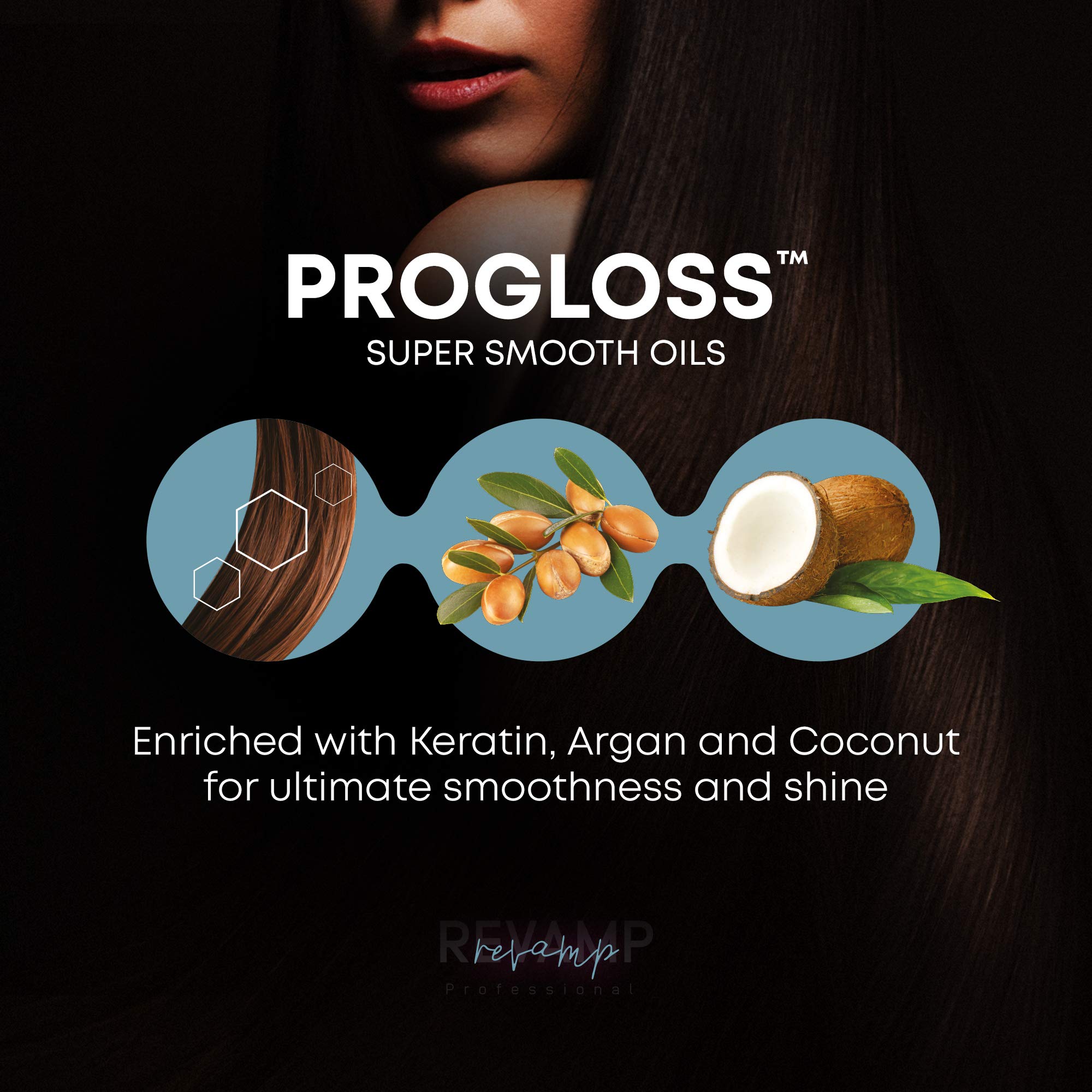 Revamp PROGLOSS™ Auto Wave And Curl | Fer A Boucler Rotatif Automatique Avec Témoin Sonore Pour Boucler Ou Onduler Les Cheveux. Plaques En Céramique Infusées D’huiles Douces