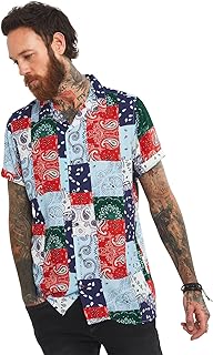 Camicia con Stampa Banadana Mista Uomo