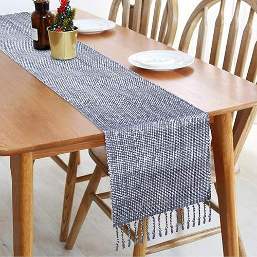 Miniatura 7 de Urban Villa Manteles individuales para mesa de comedor, 100 % algodón, manteles individuales de 14 x 20 pulgadas, juego de 6 manteles individuales