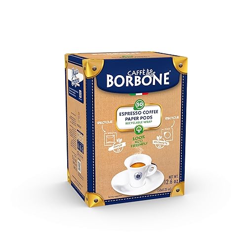 Miniatura 4 de Caffe Borbone 50 cápsulas de café expreso de una sola porción, Gold Beld dulce y refinado, tostado y recién empaquetado en Italia