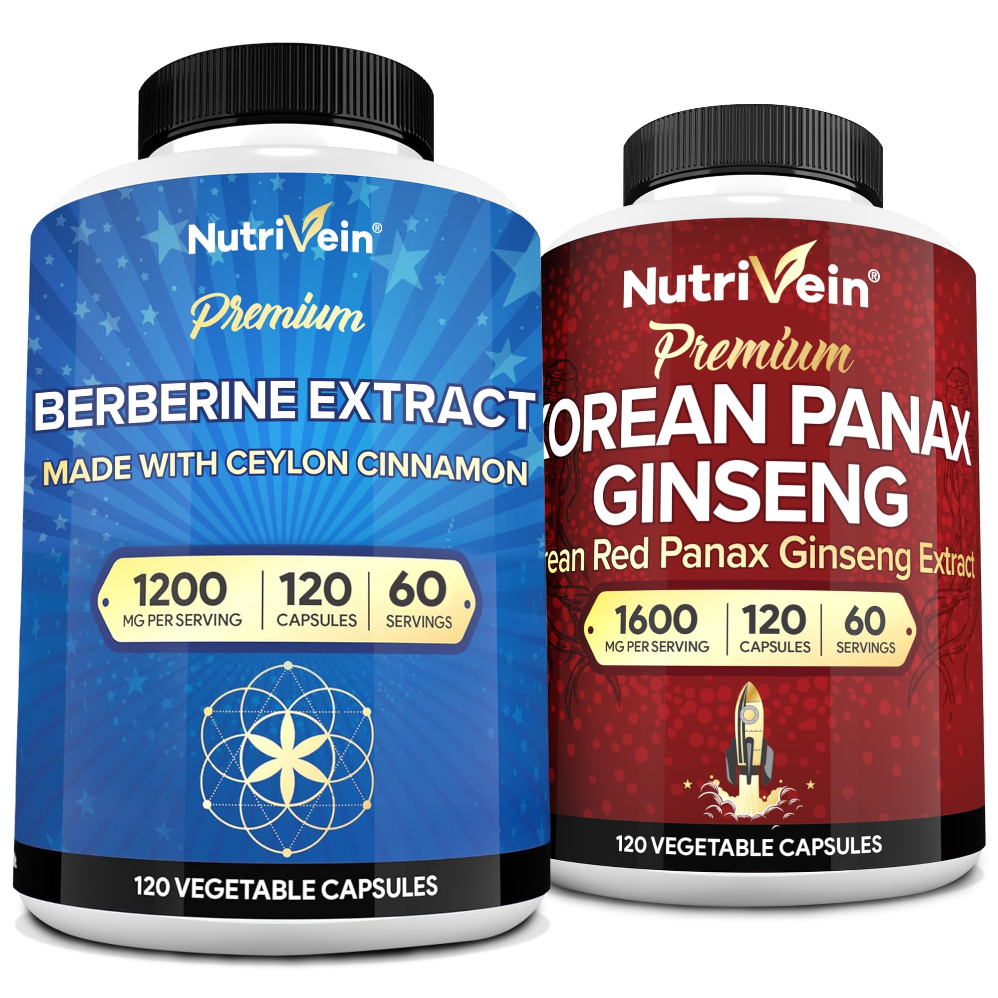 Amazon.com: Nutrivein Premium Korean Panax Ginseng Supplement