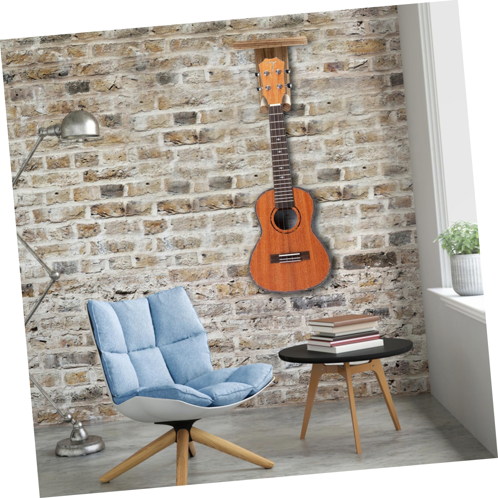 ibasenice 2pezzi Supporto per Chitarra Parete Gancio per Appendere Chitarra Supporto per Riporre