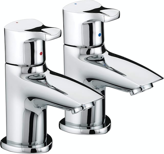 Bristan CAP 1/2 C Capri Basin Pillar Taps